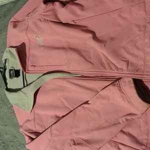 North Face All Weather Jacket Pink Large